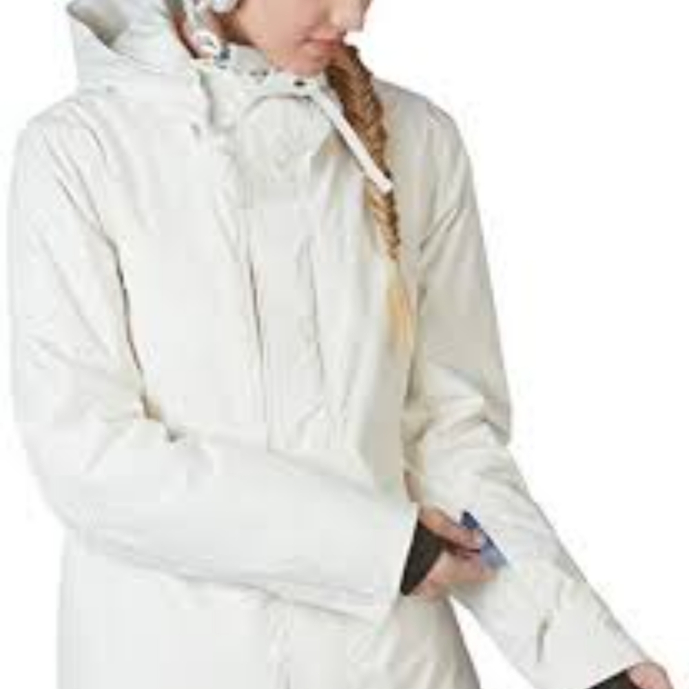 Burton Women's Dryride Hooded Jacket in Mint Green Size Large